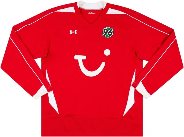 Under Armour 2008-09 Hannover 96 Home L/S Shirt - 6/10 - (XL)