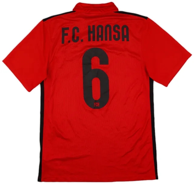 Nike 2015-16 Hansa Rostock Third Shirt #6 - 8/10 - (S)