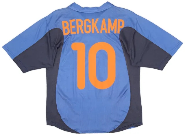 Nike 2000-02 Netherlands Away Shirt Bergkamp #10 - 6/10 - (M)