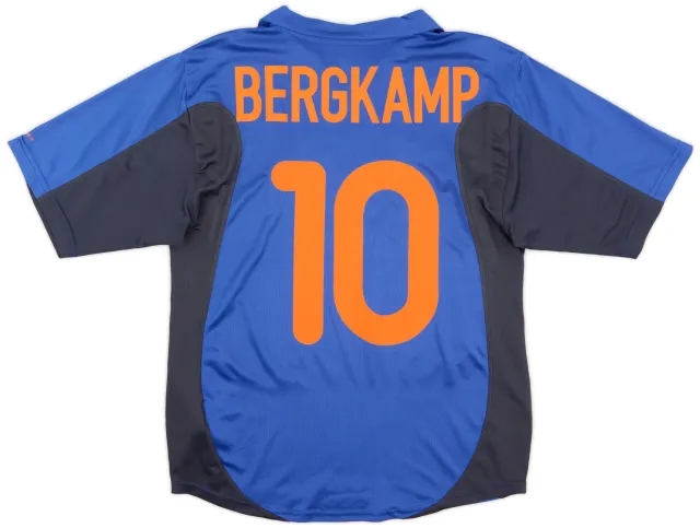 Nike 2000-02 Netherlands Away Shirt Bergkamp #10 - 9/10 - (S)