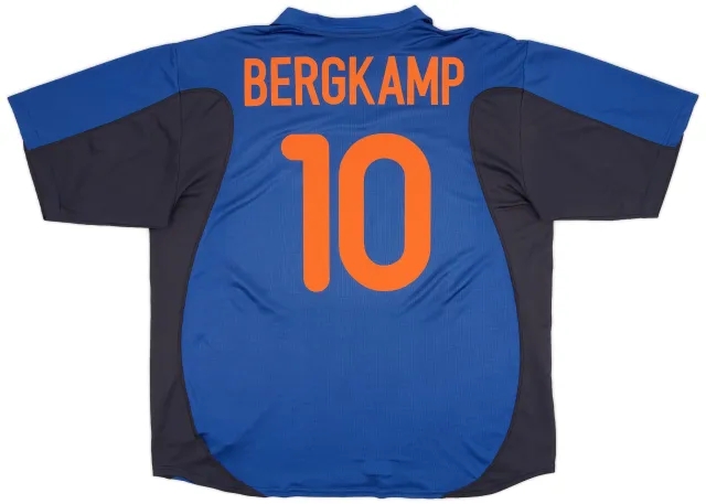 Nike 2000-02 Netherlands Away Shirt Bergkamp #10 - 8/10 - (XL)