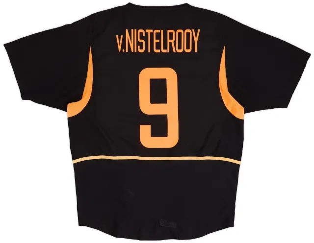 Nike 2002-04 Netherlands Away Shirt V.Nistelrooy #9 - 8/10 - (L)