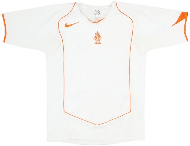 Nike 2004-06 Netherlands Away Shirt - 8/10 - (XL.Boys)