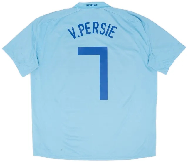 Nike 2008-10 Netherlands Away Shirt v.Persie #7 - 6/10 - (XL)