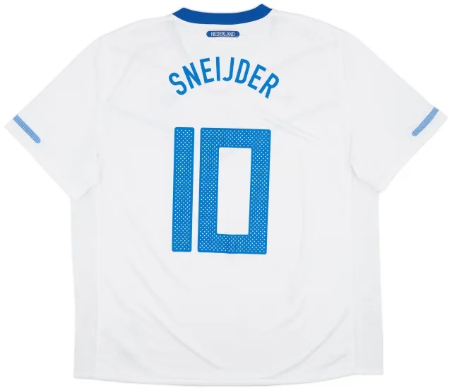 Nike 2010-11 Netherlands Away Shirt Robben #11 - 8/10 - (XXL)