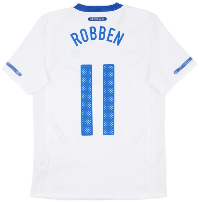 Nike 2010-11 Netherlands Away Shirt Robben #11 - 7/10 - (S)