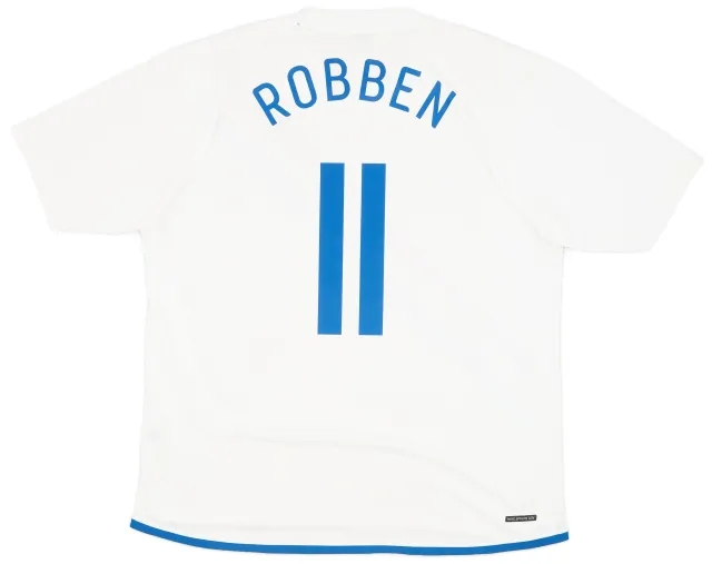 Nike 2010-11 Netherlands Away Shirt Robben #11 - 5/10 - (XL)