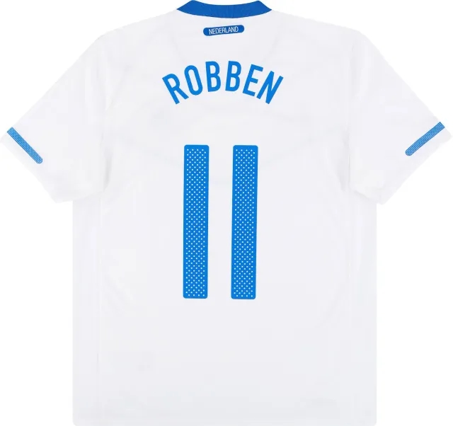 Nike 2010-11 Netherlands Away Shirt Robben #11 - 6/10 - (L)
