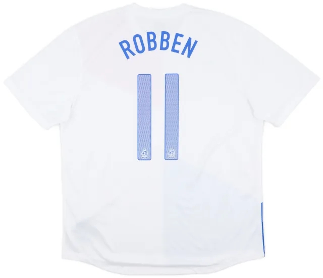 Nike 2013-14 Netherlands Away Shirt Robben #11 - 8/10 - (XL)