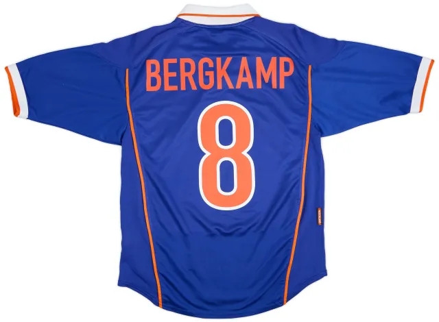Nike 1998-00 Netherlands Away Shirt Bergkamp #8 - 7/10 - (S)