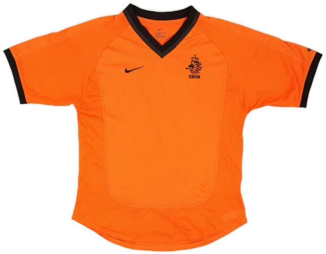 Nike 2000-02 Netherlands Home Shirt - 9/10 - (XL.Boys)