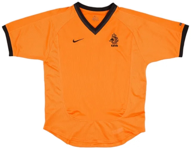 Nike 2000-02 Netherlands Home Shirt - 9/10 - (XL.Boys)