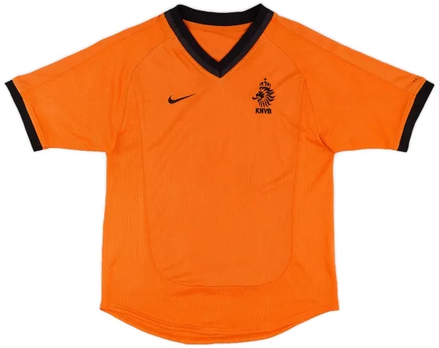 Nike 2000-02 Netherlands Home Shirt - 8/10 - (XL.Boys)
