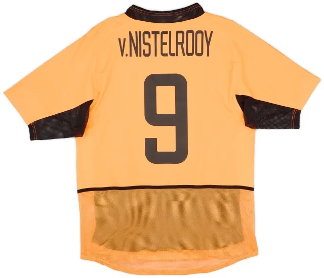 Nike 2002-04 Netherlands Player Issue Home Shirt V.Nistelrooy #9 - 7/10 - (M)
