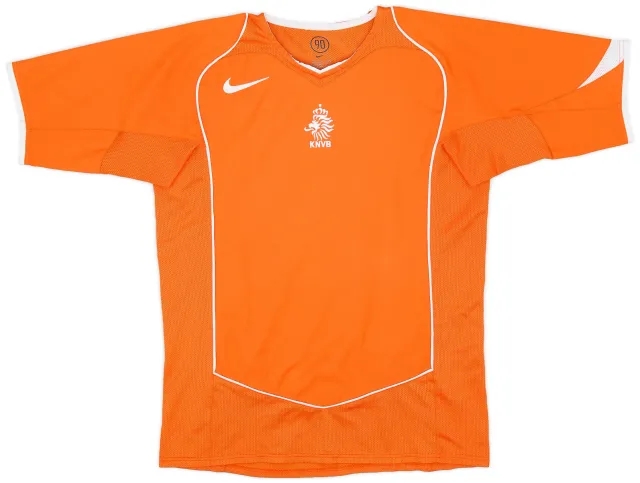 Nike 2004-06 Netherlands Home Shirt - 7/10 - (XL.Boys)