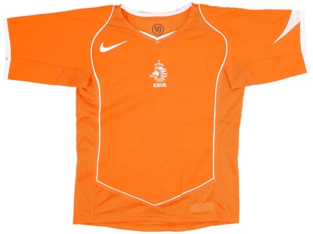 Nike 2004-06 Netherlands Home Shirt - 8/10 - (XS.Boys)
