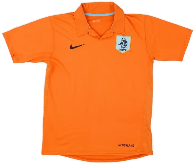 Nike 2006-08 Netherlands Home Shirt - 8/10 - (XL.Boys)