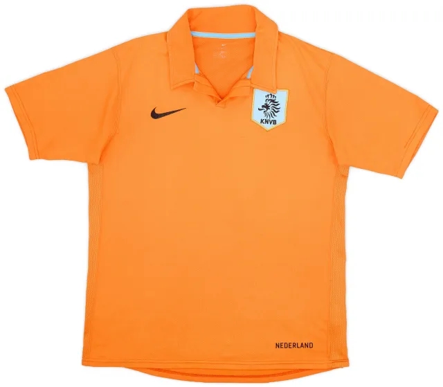 Nike 2006-08 Netherlands Home Shirt - 8/10 - (L.Boys)