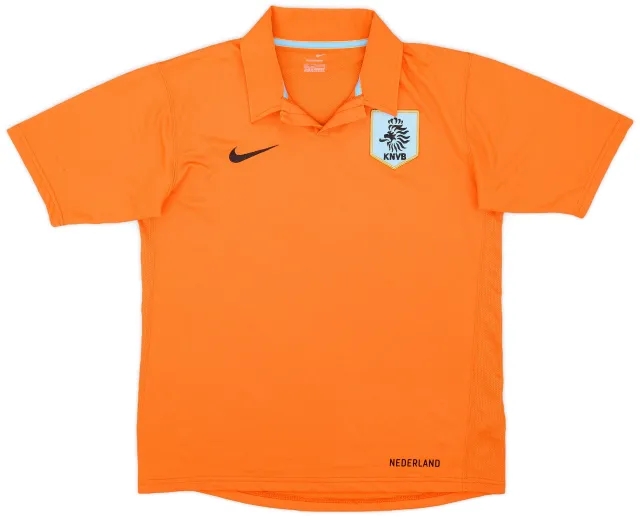 Nike 2006-08 Netherlands Home Shirt - 8/10 - (XL.Boys)