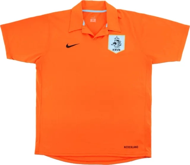 Nike 2006-08 Netherlands Home Shirt - 8/10 - (XL.Boys)
