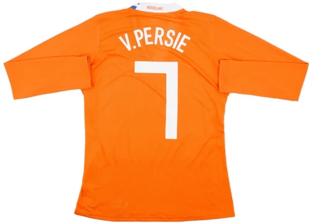 Nike 2008-10 Netherlands Home L/S Shirt V.Persie #7 - 9/10 - (Women's L)