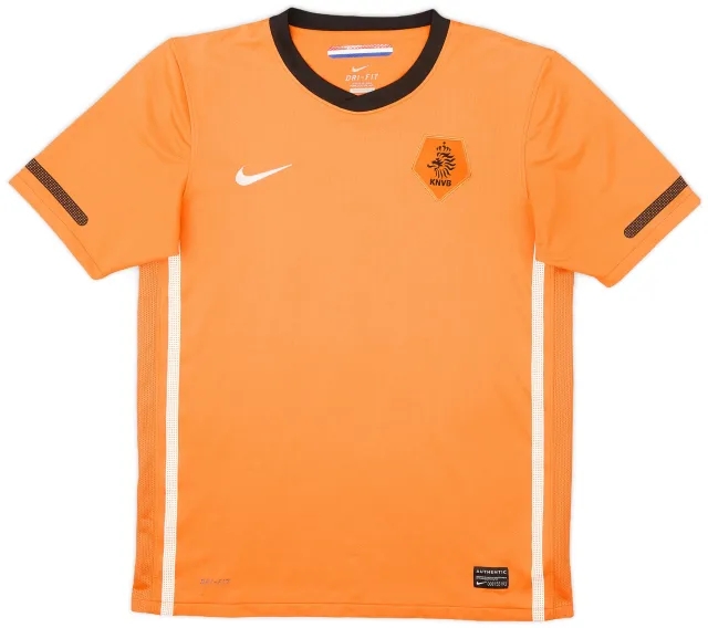 Nike 2010-11 Netherlands Home Shirt - 8/10 - (XL.Boys)