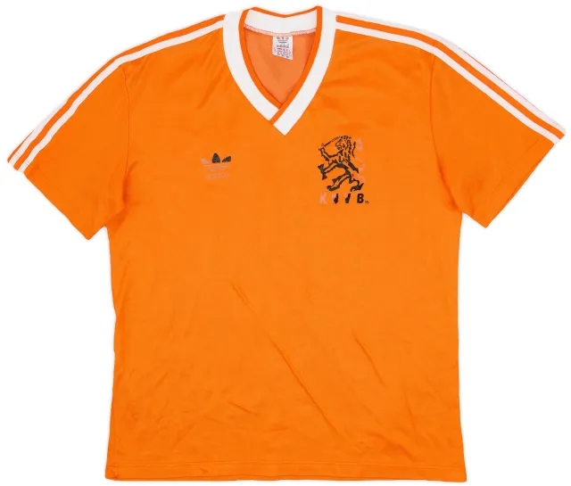 adidas 1985-88 Netherlands Home Shirt - 5/10 - (M/L)