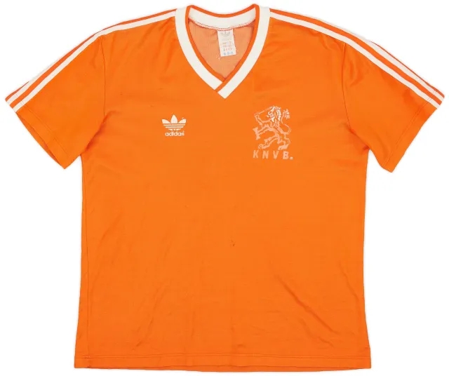 adidas 1988-90 Netherlands Centenary Home Shirt - 4/10 - (M/L)