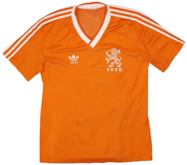 adidas 1989-90 Netherlands Centenary Home Shirt - 8/10 - (M/L)