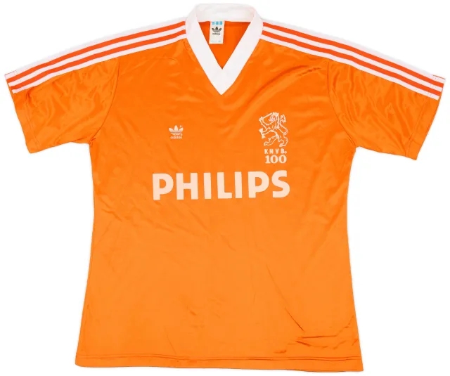 adidas 1988-90 Netherlands Centenary Home Shirt - 9/10 - (XL)
