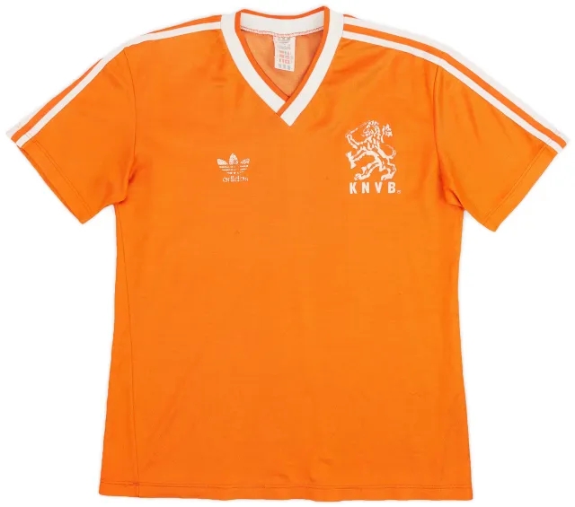 adidas 1988-90 Netherlands Centenary Home Shirt - 4/10 - (S)