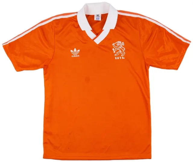 adidas 1990-92 Netherlands Home Shirt - 7/10 - (M)