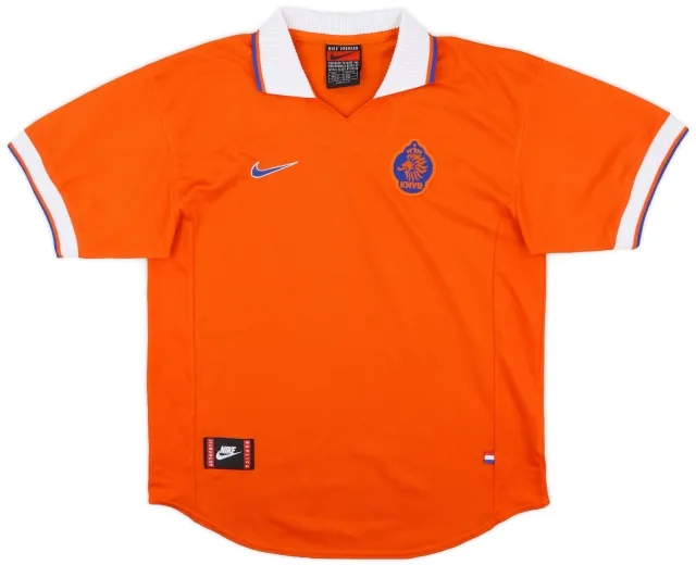 Nike 1997-98 Netherlands Home Shirt - 8/10 - (L)