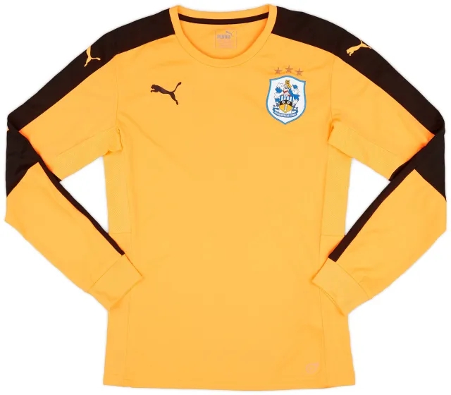 Puma 2017-18 Huddersfield GK Shirt - 9/10 - (S)