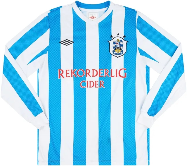 Umbro 2012-13 Huddersfield Home L/S Shirt - 6/10 - (S)