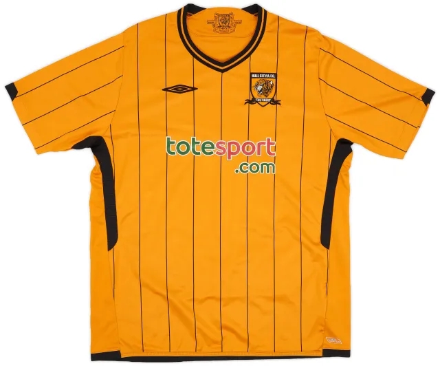 Umbro 2009-10 Hull City Home Shirt - 7/10 - (XL)