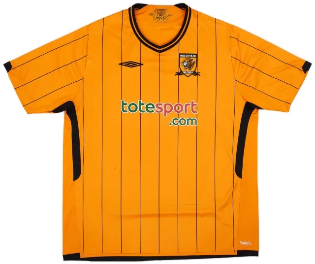 Umbro 2009-10 Hull City Home Shirt - 8/10 - (XL)