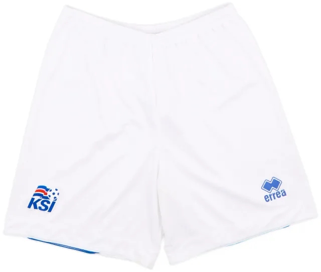 Errea 2008-10 Iceland Away Shorts - 8/10 - (M)
