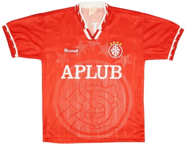 1996 Internacional Home Shirt #10 - 9/10 - (L)