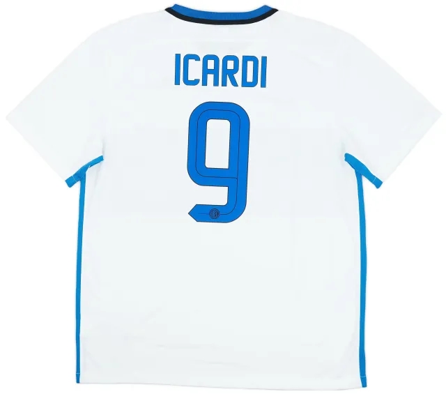 Nike 2015-16 Inter Milan Away Shirt Icardi #9 (XL)