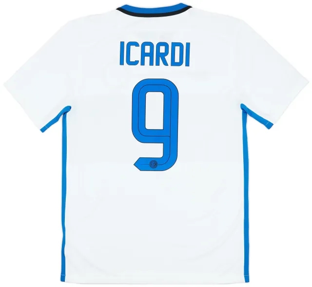 Nike 2015-16 Inter Milan Away Shirt Icardi #9 (M)