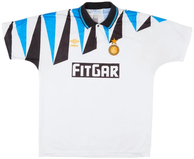 Umbro 1991-92 Inter Milan Away Shirt - 9/10 - (XL)