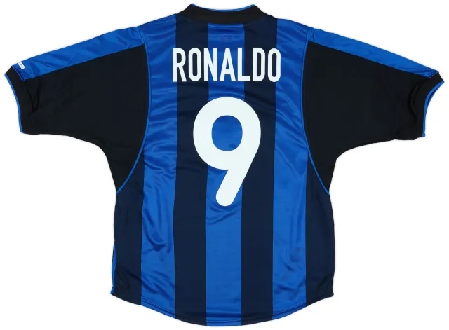 Nike 2000-01 Inter Milan Home Shirt Ronaldo #9 (S)