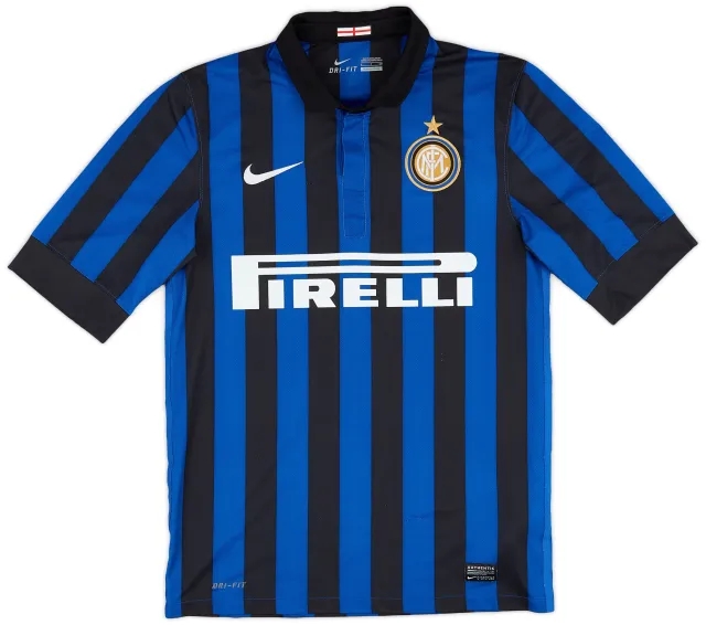 Nike 2011-12 Inter Milan Home Shirt - 7/10 - (S)