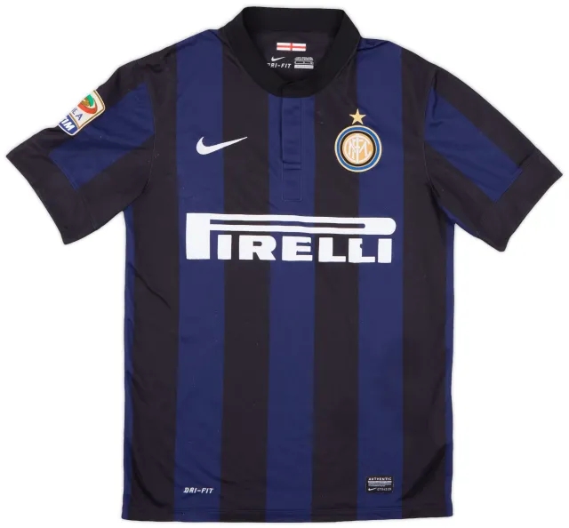 Nike 2013-14 Inter Milan Home Shirt - 9/10 - (S)