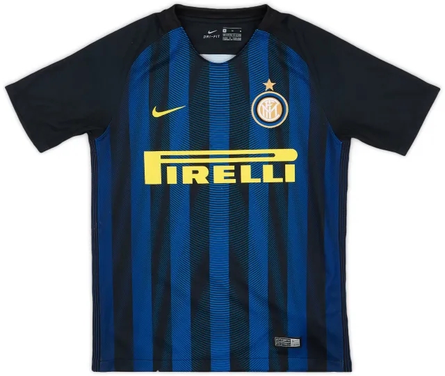 Nike 2016-17 Inter Milan Home Shirt - 7/10 - (M.Boys)