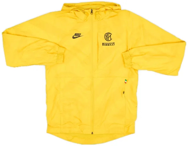 2019-20 Inter Milan Nike Hooded Rain Jacket - 9/10 - (M)