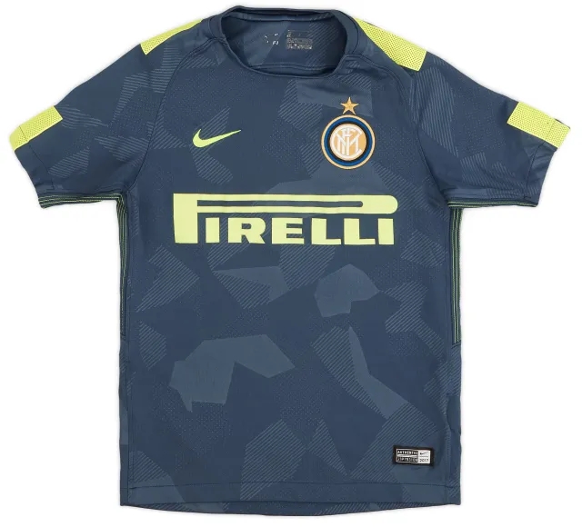 Nike 2017-18 Inter Milan Third Shirt - 7/10 - (S.Boys)