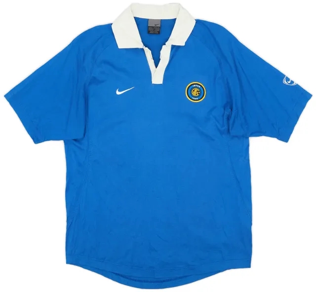 2003-04 Inter Milan Nike Polo Shirt - 8/10 - (S)