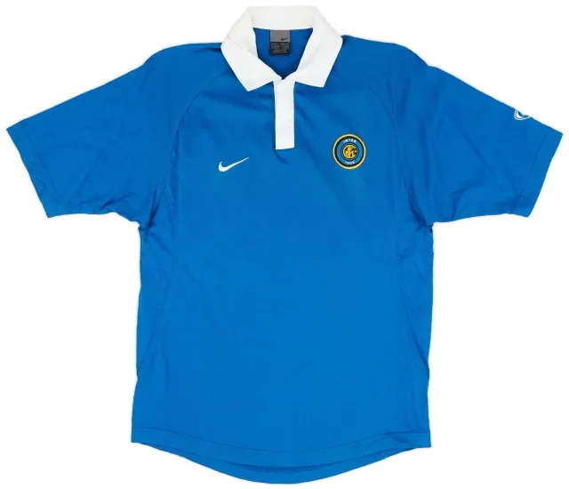 2003-04 Inter Milan Nike Polo Shirt - 8/10 - (S)